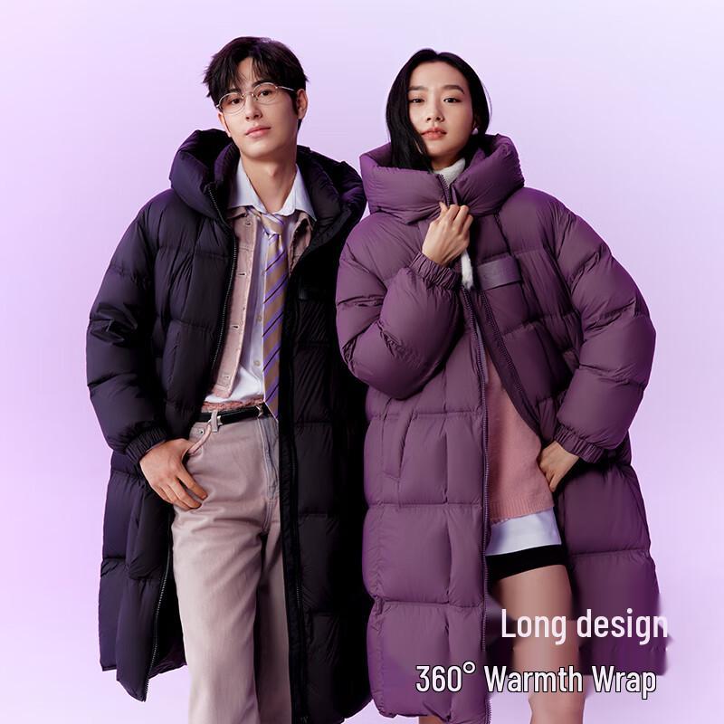 Qianrengang Unisex Goose Down Winter Jacket Y318179Y