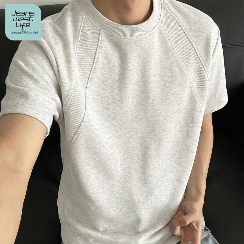 

JEANSWEST LIFE Men s Casual Short Sleeve T-Shirt M