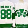 Herre Dame Løstsittende Ishockeytrøye Tilpasset Nummer Brodert Bomullsblanding Sports Skjorte Treningskamp