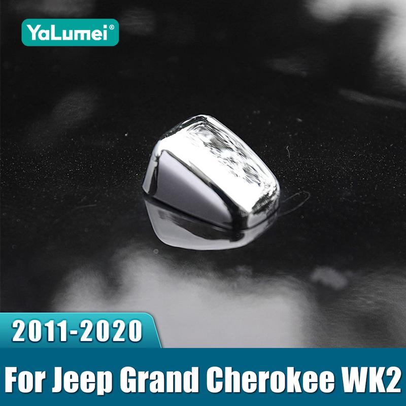 For Jeep Grand Cherokee WK2 2011 2012 2013 2014 2015 2016 2017 2018   Car Windshield Washer Nozzle Cap Cover Accessories