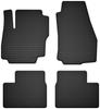 Rubber Car Mats, Set of 4, Universal For: Ford Tourneo Connect Kombivan (2013-2017)