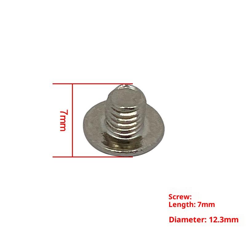 

1Set Universal 46160 Lithium-Ion Cell Mounting Bracket Screw Nickel Plate Battery Contact Piece DIY Accessories