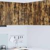 Wall Corner Cabinet LUCCA Smoked Oak 57 X 57 X 80 Cm