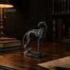 Goldener Leopard Statue 3D Gedrucktes Geparden Ornament, Moderne Stehende Skulptur, Dekoratives Einweihungsgeschenk Tierfigurine mit Stabilem Sockel