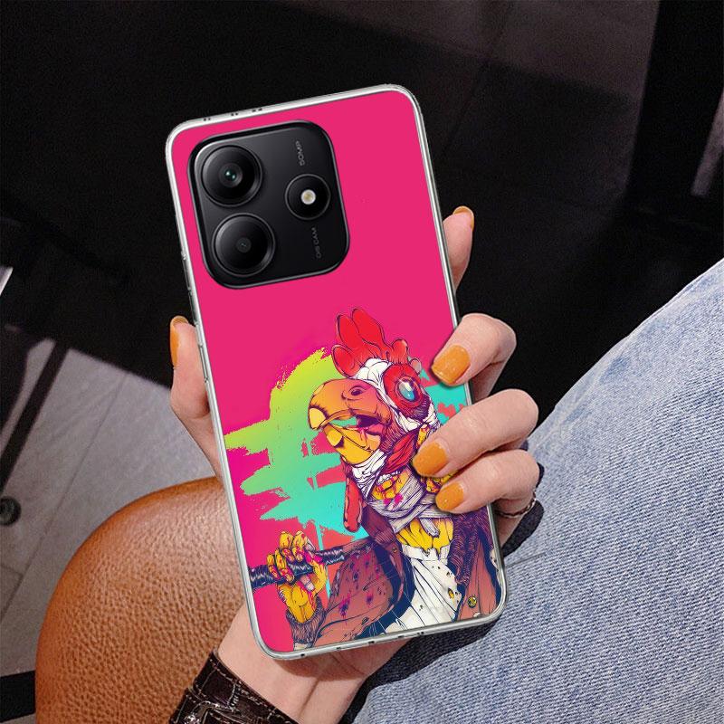 Game Hotline Miami Phnoe Case for Phnoe Case for Xiaomi Redmi Note 15 14 14S 13 Pro Plus 12 12S 11S 11E 10S 10 11T 5G Unique Cov