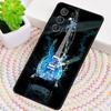 Płomienie Muzyczne Gitara Basowa Silikonowe Etui Na Telefon Dla Samsung Galaxy note 10 pro S26 S25 S24 S23 S22 S21 Plus S25Ultra Capa Pokrowiec