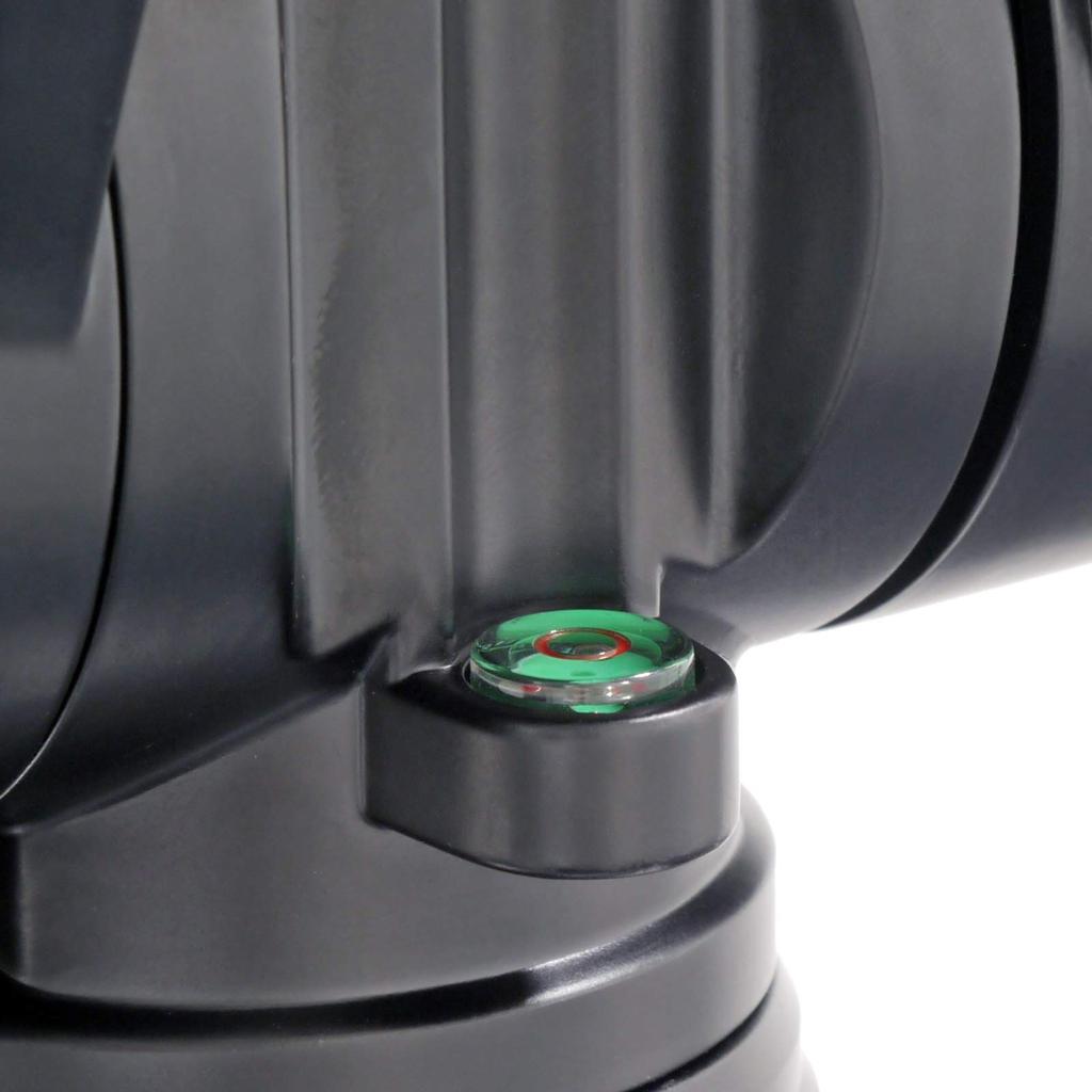 Velbon Fluido Head FHD-66A Medium-sized Video Head 51mm Bottom Diameter Magnesium Black Supports Slide Quick Release