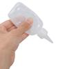 Portable Travel Liquid Dispenser Bottles Refillable Leakproof Squeeze Bottle Applicator Bottle with Tip Empty Container