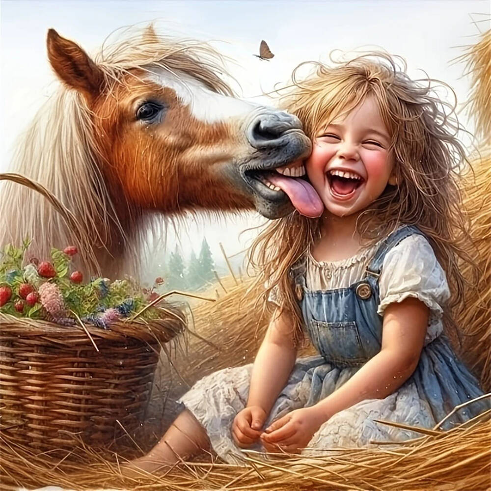 

5D Алмазная вышивка своими руками Женский портрет Утка Животное Полная круглая мозаика Алмазная живопись Домашняя Спальня Настенное искусство Round 30x30cm