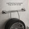 Self-Adhesive Bathroom Towel Storage Rack Wall Mounted Towel Bar Rail Organizers Hanging Towel Holder Easy Installation