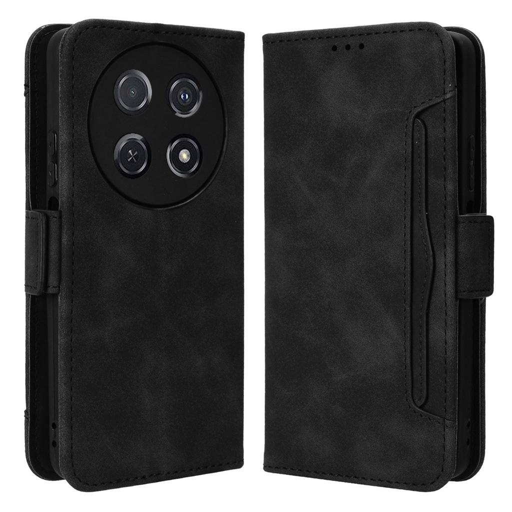 For Huawei nova 13i 4G/nova 12i 4G/Enjoy 70 Pro Case PU Leather Stand Function Multiple Card Slots Phone Cover