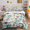 Gingerbread Figures, Holly Wreaths. Bedding Sets Duvet Cover Sets Duvet Covers Pillowcases(1 * Duvet Cover 2 * Pillowcases Without Duvet Insert)
