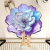 3D Flower Floor Realistic Floral Flower Shape Area Rug Bathroom Rug Decorative Mat Non-Slip