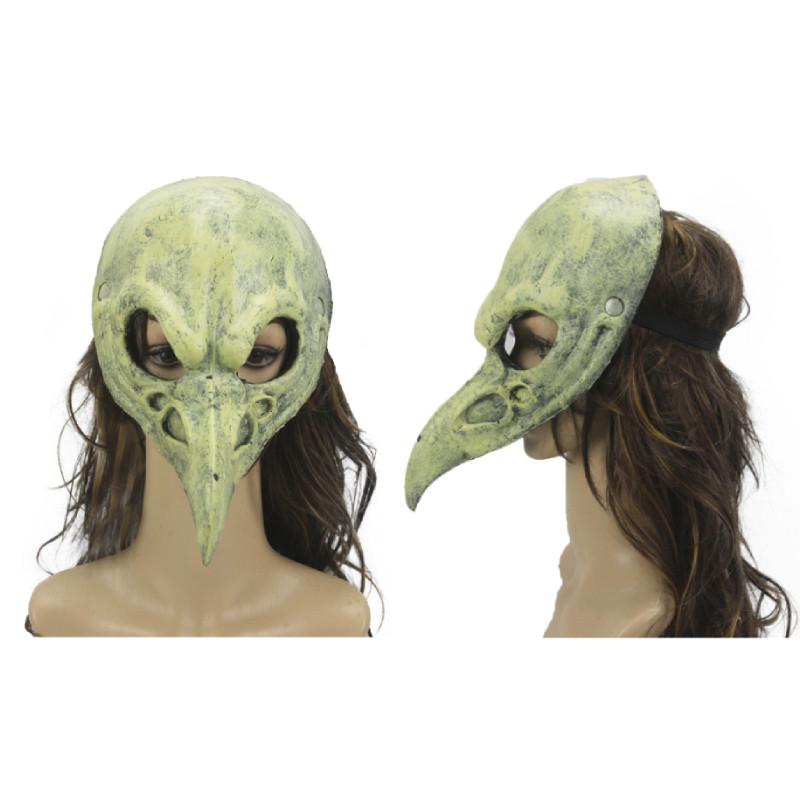 Halloween Medieval Doctor Schnabel Bird Skeleton Mask Role Playing Props For Party Events