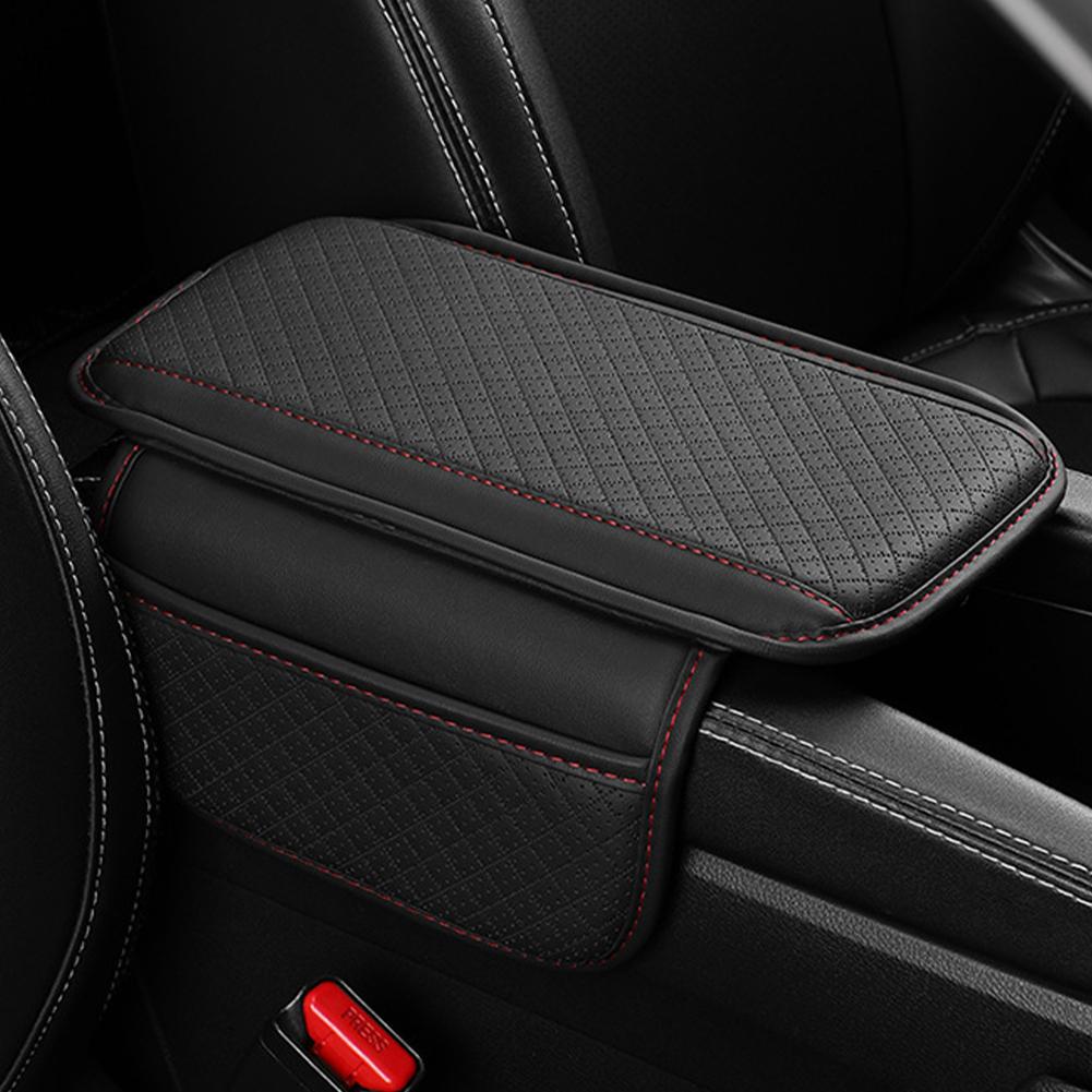 NEW Car Center Console Protector Cover Armrest Box Mat Pocket Support Cushion Four Rest Universal Seasons With Elbow Storag V0Z7