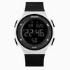 Round Waterproof Luminous Alarm Clock Multifunctional Student Watch - College Youth Edition.