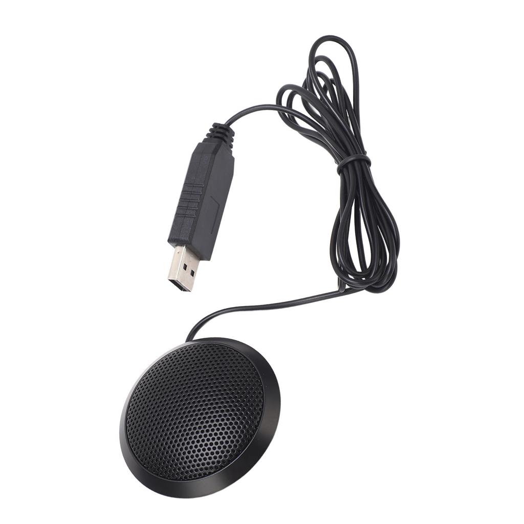 E104 USB Conference Microphone 360 degrees  Omnidirectional Speakerphone for Online Meetings Games Chat