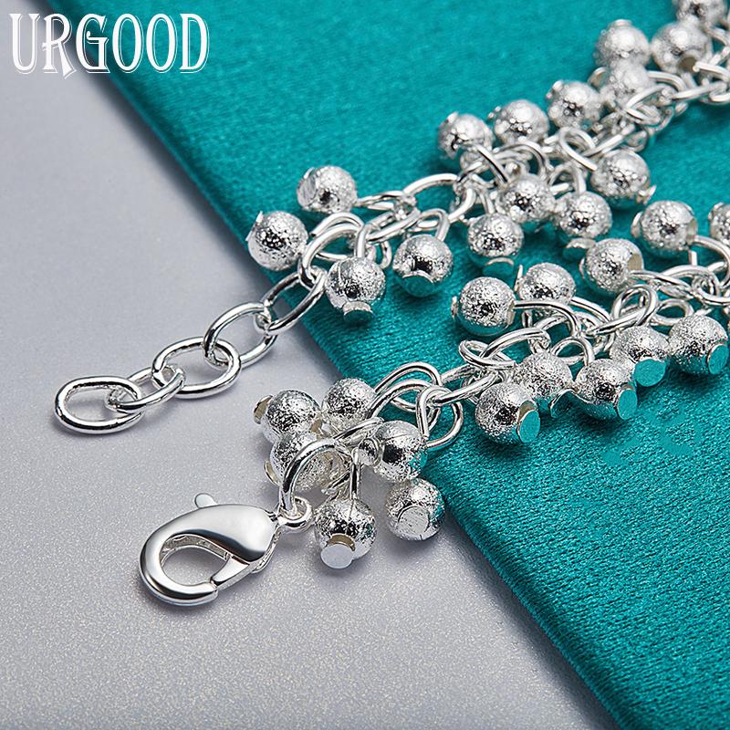 Bratara din margele de struguri din argint 925 Cadou de nunta pentru femei Bijuterii romantice