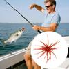 Esca Ricci di Mare 2 Pezzi Silicone Morbido Galleggiante Realistico Attrezzatura da Pesca Dado Esca da Pesca per Acqua Dolce Acqua Salata Fiume Lago