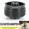 Aluminum Alloy Camping Stove Adapter Portable Stove Propane Adapter Small Gas Tank Adapter for Outdoor Backpack Hiking