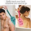 2Pack Back Scrubber for Shower, Evmliy Loofah Sponge Brush Exfoliating Body, Long Handle Scrub Brush for Shower with Loofah On a Stick for Back Us
