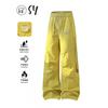 Pantaloni da Hiking da Donna Gialli Impermeabili Antivento Asciugatura Rapida Tattici per Trekking Campeggio