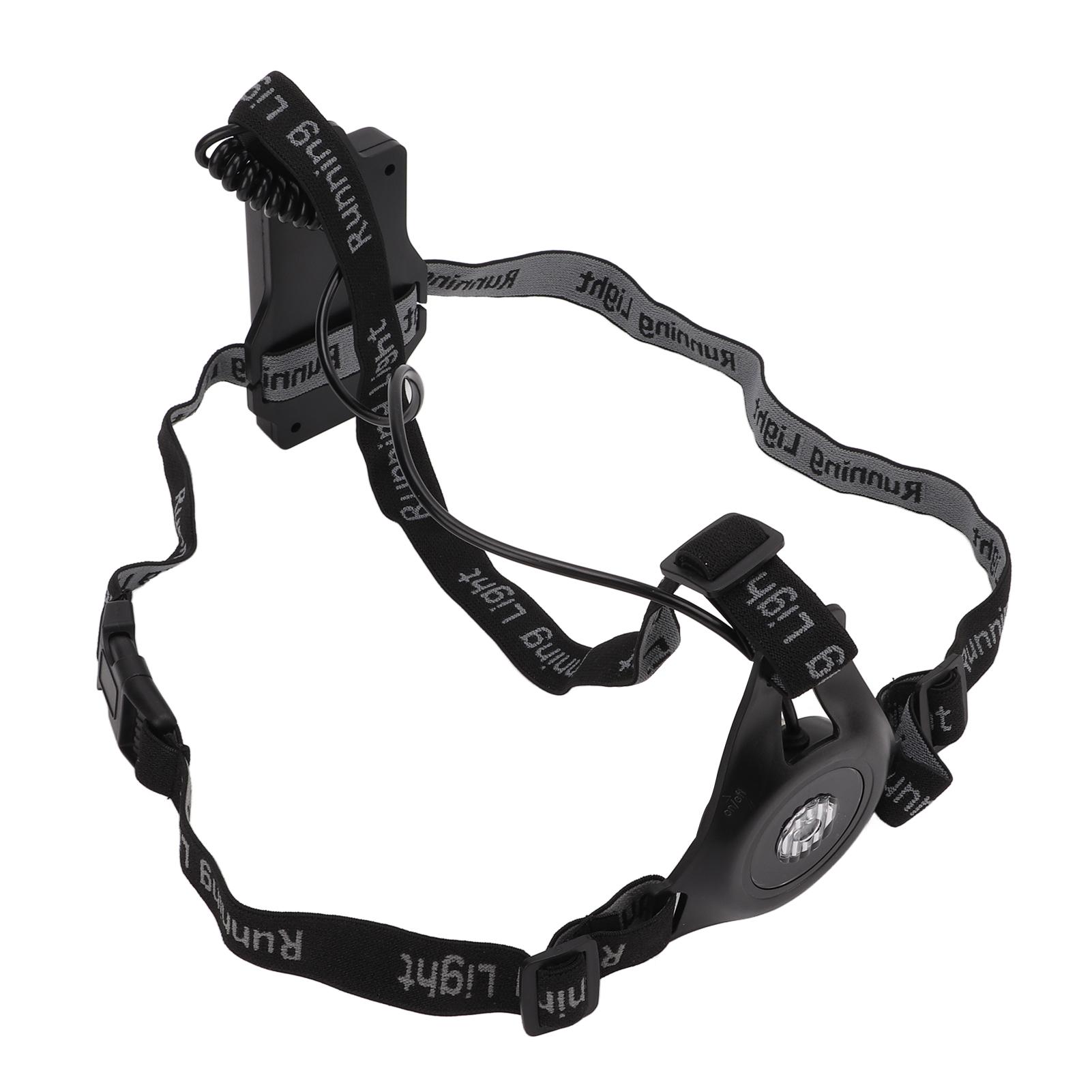 

Светодиодный нагрудный фонарь для ночного бега, 3 режима, IP65, водонепроницаемый, USB, перезаряжаемый для спорта на открытом воздухе