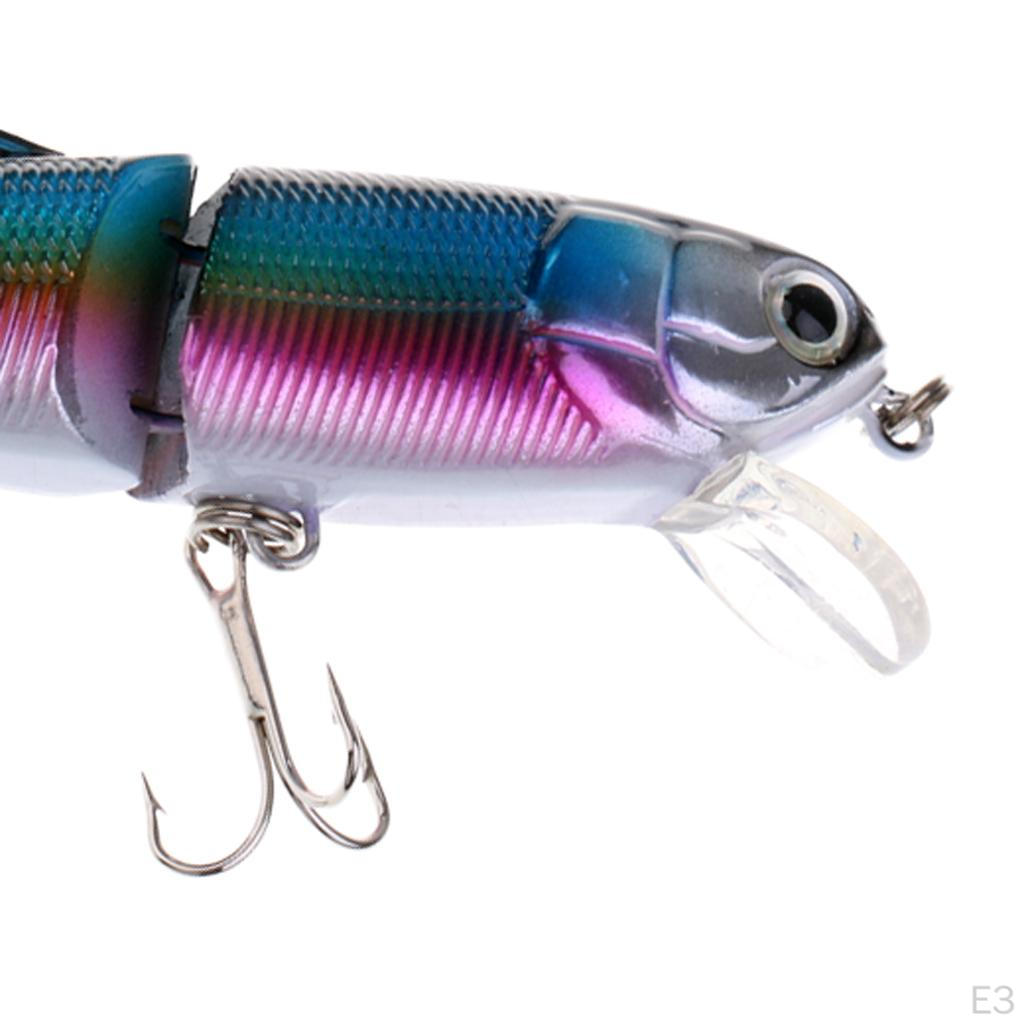 3 Multi-Section Jointed Fishing Accessories Minnow Hard Baits