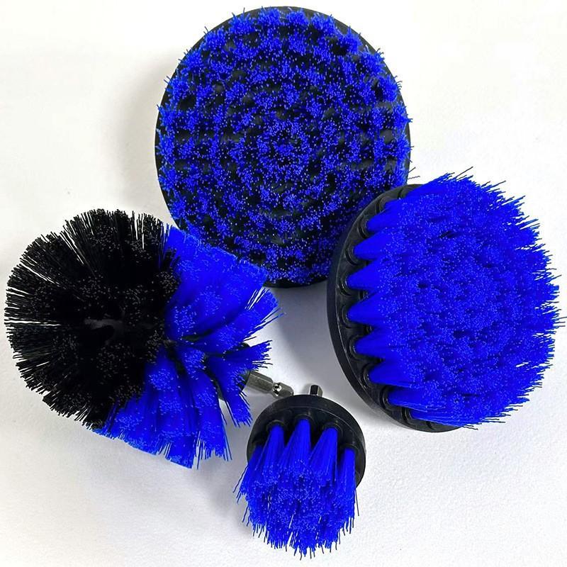 3/4Pcs Power Scrubber Brush With Drill Scrub Brush For Cleaning Showers Tubs Bathroom Tile Grout Carpet Drill Brush Attachment