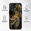 Tiger Dragon Case for Apple iPhone 17 Pro Max 13 11 12 Air XR XS MAX 16 14 15 Pro 7 8 Funda Phone Cover