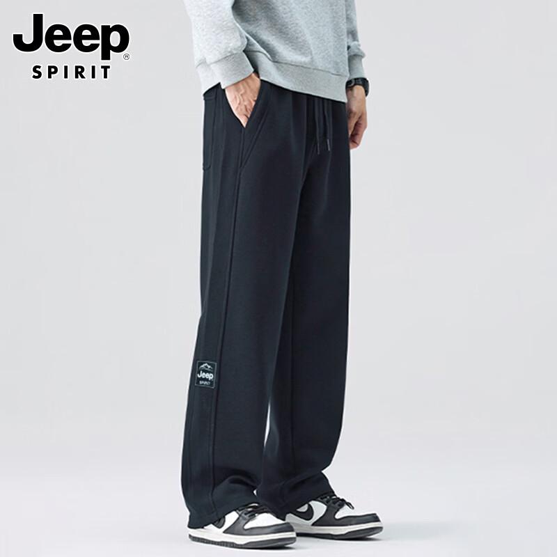 JEEP SPIRIT Men's Casual Straight-Leg Pants
