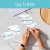Multi-functional Food Shelf Life Label 250/300PCS Refridge Organization Labels  for Pantry