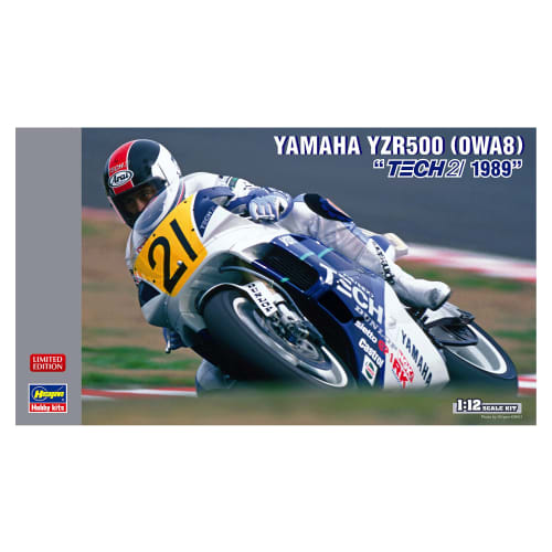 Hasegawa 1/12 Yamaha YZR500 0WA8 "TECH 21 1989