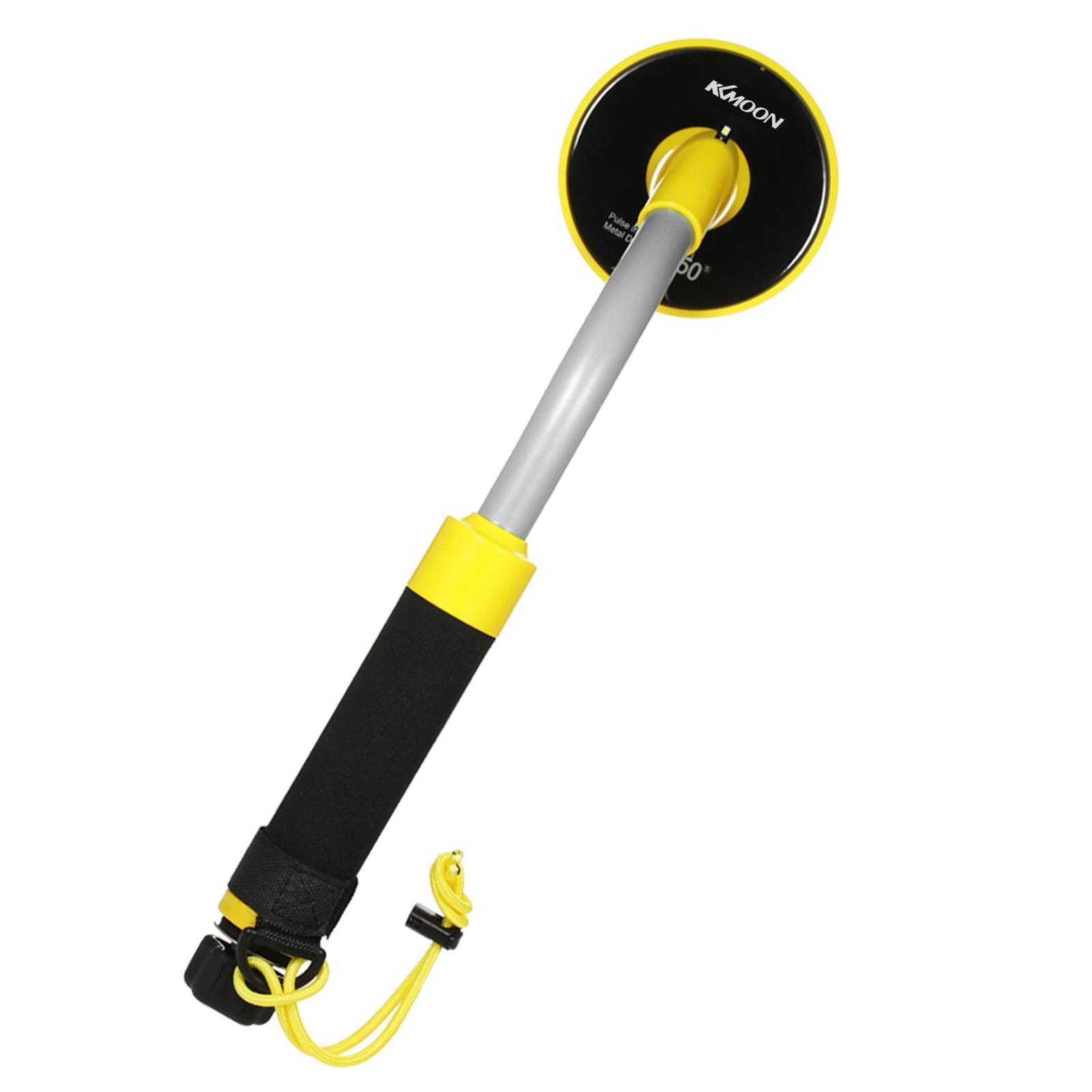 

Подводный металлоискатель 100 футов/30 м полностью водонепроницаемый ручной точечный указатель импульсный индукционный металл without shovel жёлтый