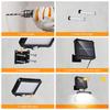 56led Solar Split Wall Lamp 3 Modes Motion Sensor Street Lights For Paths Courtyards Gardens Garages