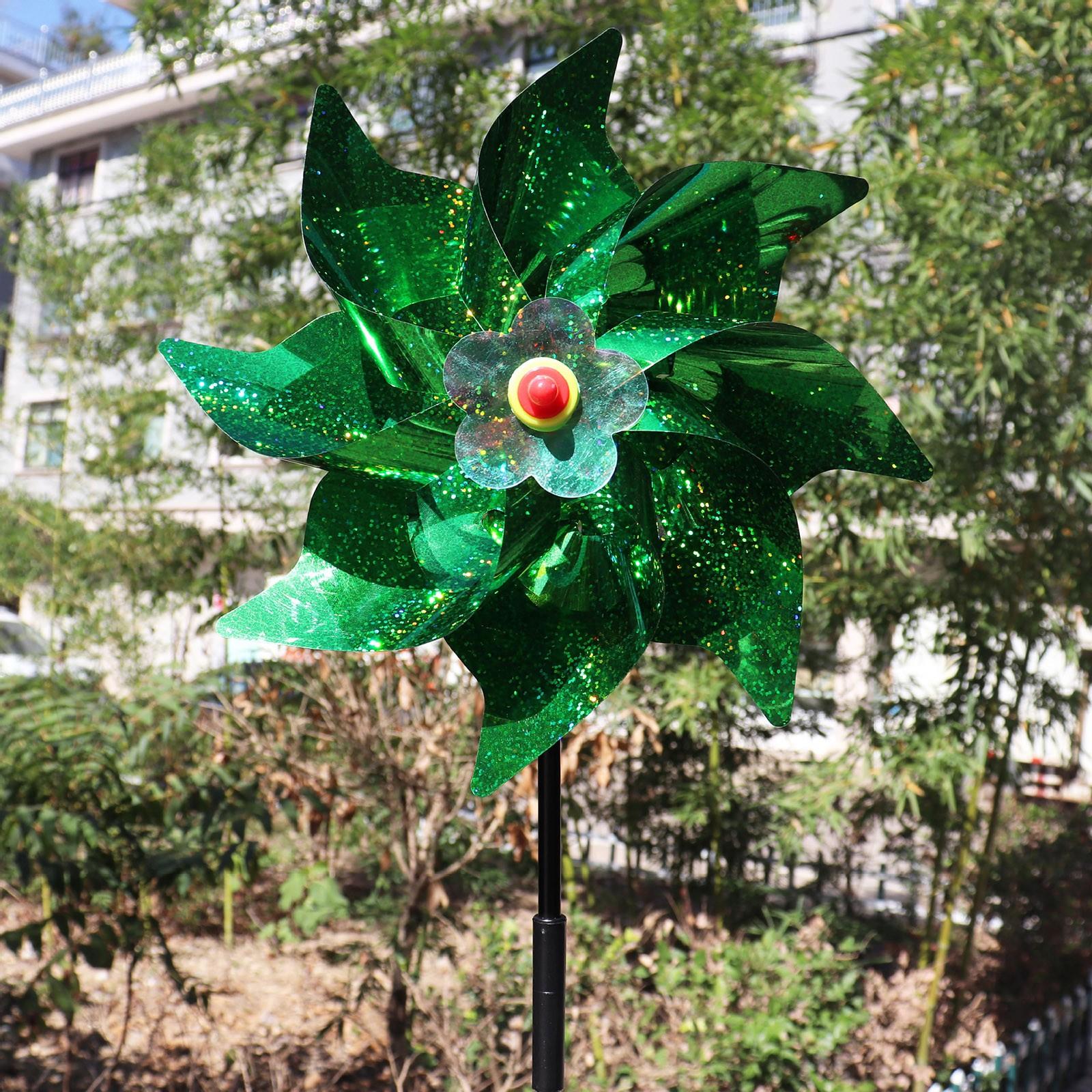 

24 см восьмиугольная детская мельница стойло птица цвет пластиковое украшение стойло игрушка сделай сам One Size зелёный