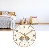 Einfache 8-Zoll-Wanduhr Quarzit Dekoration für Zuhause, geräuschloses Ticken, Wohnzimmer Schlafzimmer