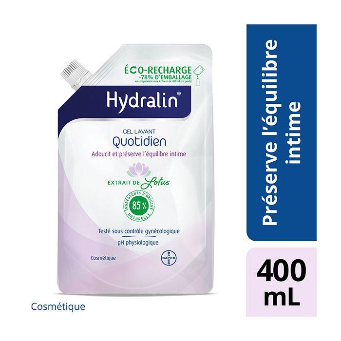 Hydralin Quotidien Gel Lavant 400ml ECO RECHARGE Equilibre Intime
