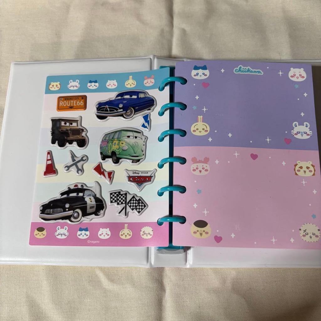 Used Chikawa sticker book finished product