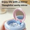 Portable Invisible Braces Storage Case Teeth Care Manual Centrifugal Cleaning Dental False Teeth Storage Box Double Seal