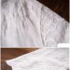 DIMANAF 2025 Spring Linen Blouse Shirt Long Sleeve Cardigan Women Blouse Fashion Long Lace White Floral Tops Loose New