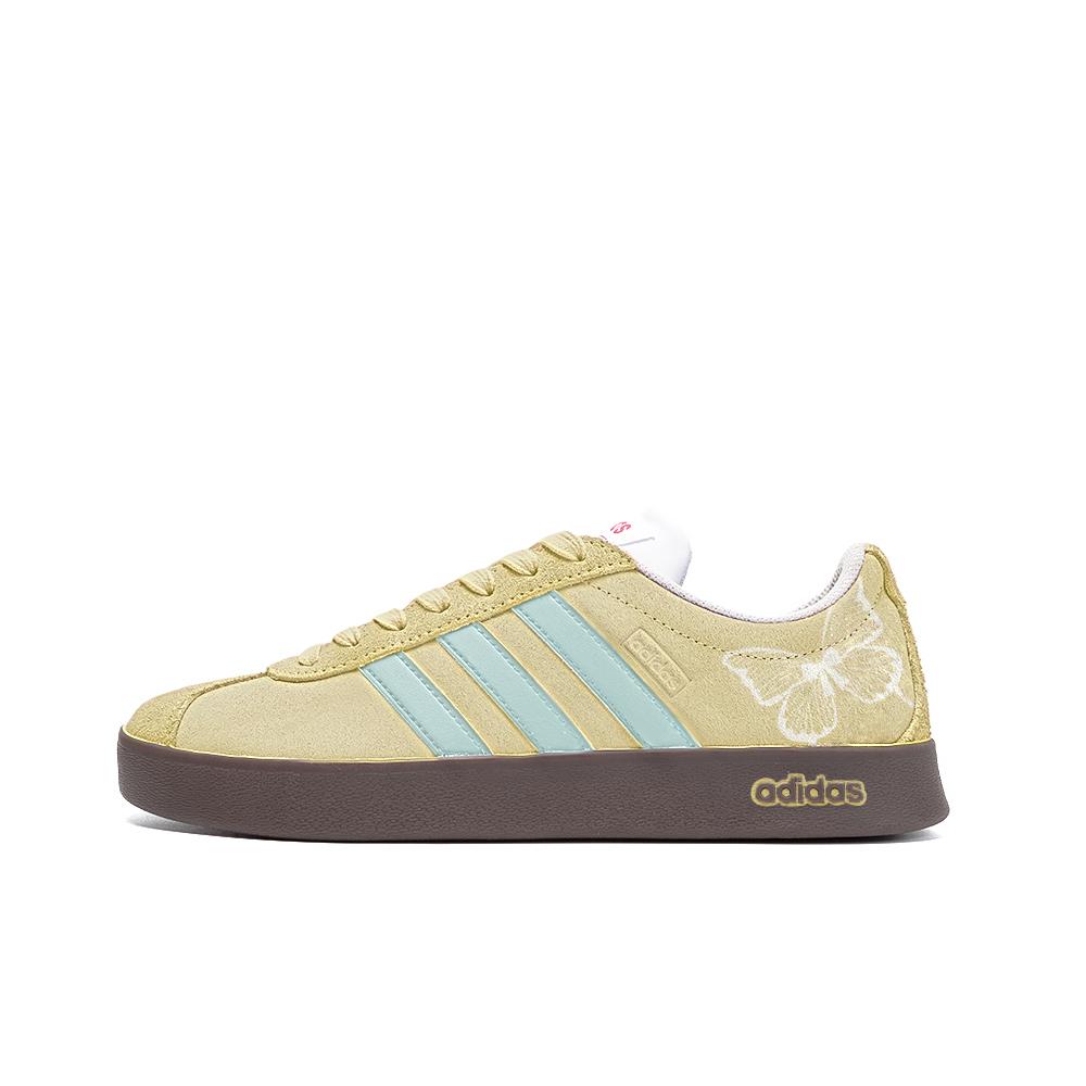 

Adidas Neo Vl Court Rainbow Butterfly Dream, Amber Leather Low top Skateboard Shoes Unisex Yellow HQ1802(Team189-) 44⅔