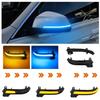 For BMW 1 2 3 4 X1 M Series F20 F30 F34 F36 E84 F87 I3 Dynamic Black LED Turn Signal Light Sequential Rearview Mirror Light