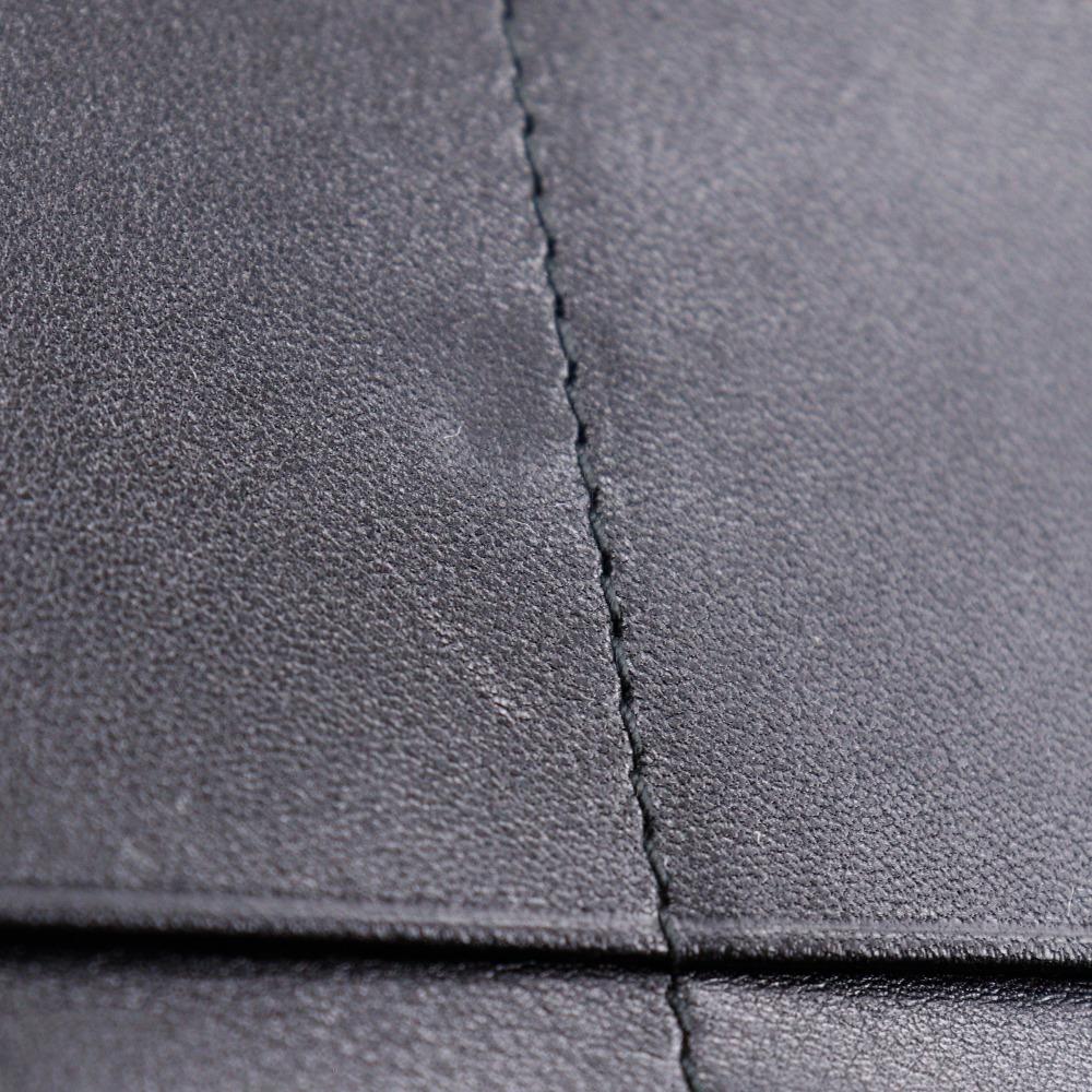 Salvatore Ferragamo Purse Black Calfskin Unisex Used