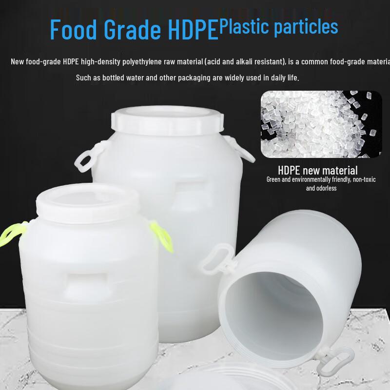 Food-Grade Multi-Purpose Plastic Storage Bucket with Lid