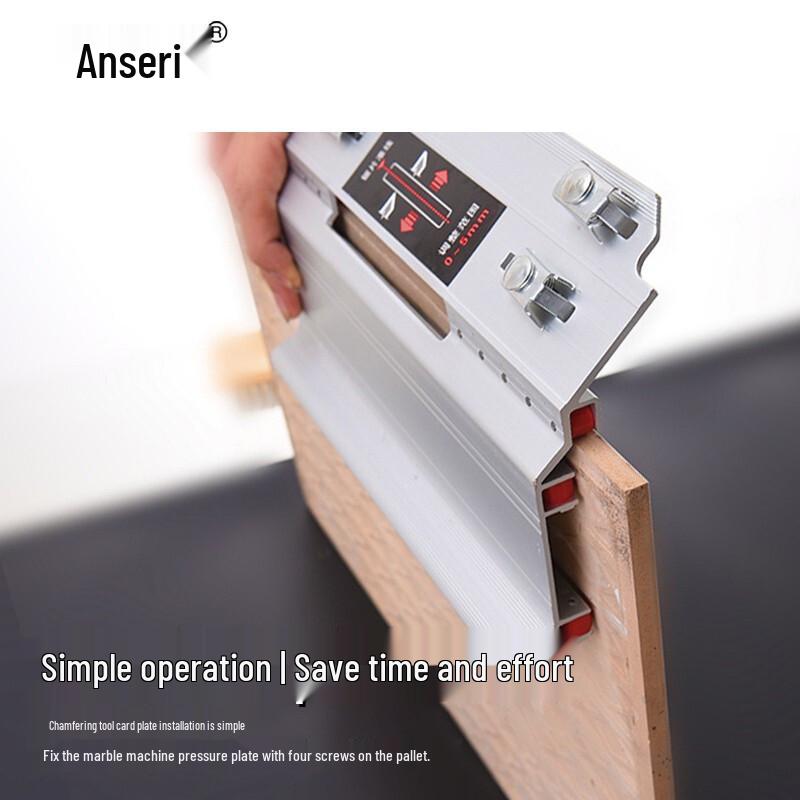 45-Degree Tile Chamfering Tool