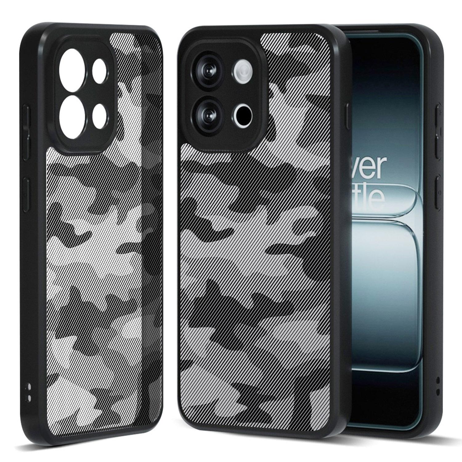 

IBMRS For OnePlus 13T 5G Case Soft TPU Frame Hard PC Back Anti-Fall Phone Cover D