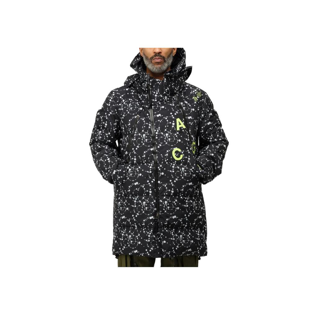 Nike Lab Acg Down-Fill Hooded Puffer Jacket Men Outerwear Black AQ3517-010