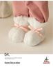 Pink Teddy Bear Santa Claus Christmas Ornaments & Figurines - Festive Home Decor Gifts