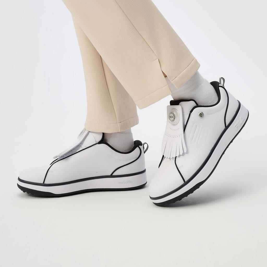 Fila GF 1911 Trainer Fashion Low Top Golf Shoes Women Sneaker White A12W441713FWT